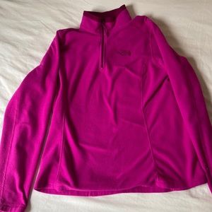 The north face girls quarter zip